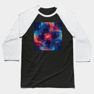 Endless Cosmos - Infinite Space Seamless Pattern Baseball T-Shirt